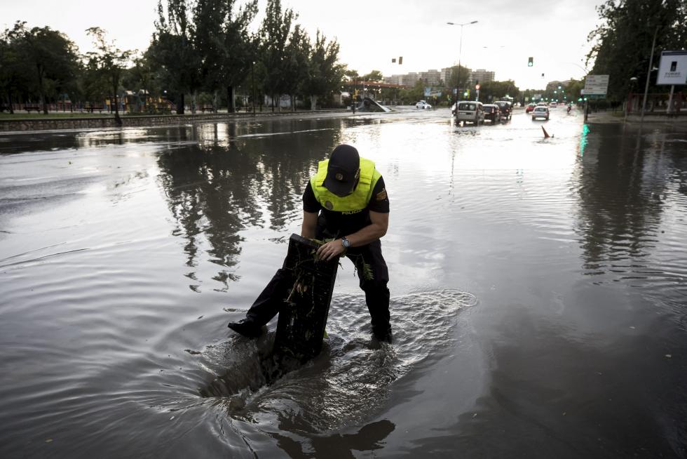 Tormenta en Zaragoza