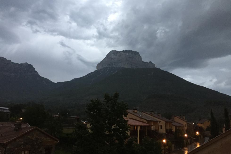 Peña Montañesa desde Laspuña