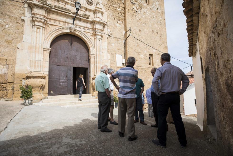 Entrada a la hora de la misa