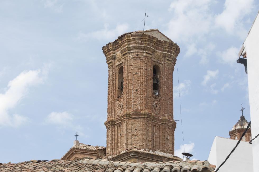 Torre de la iglesia de la Santa Cruz