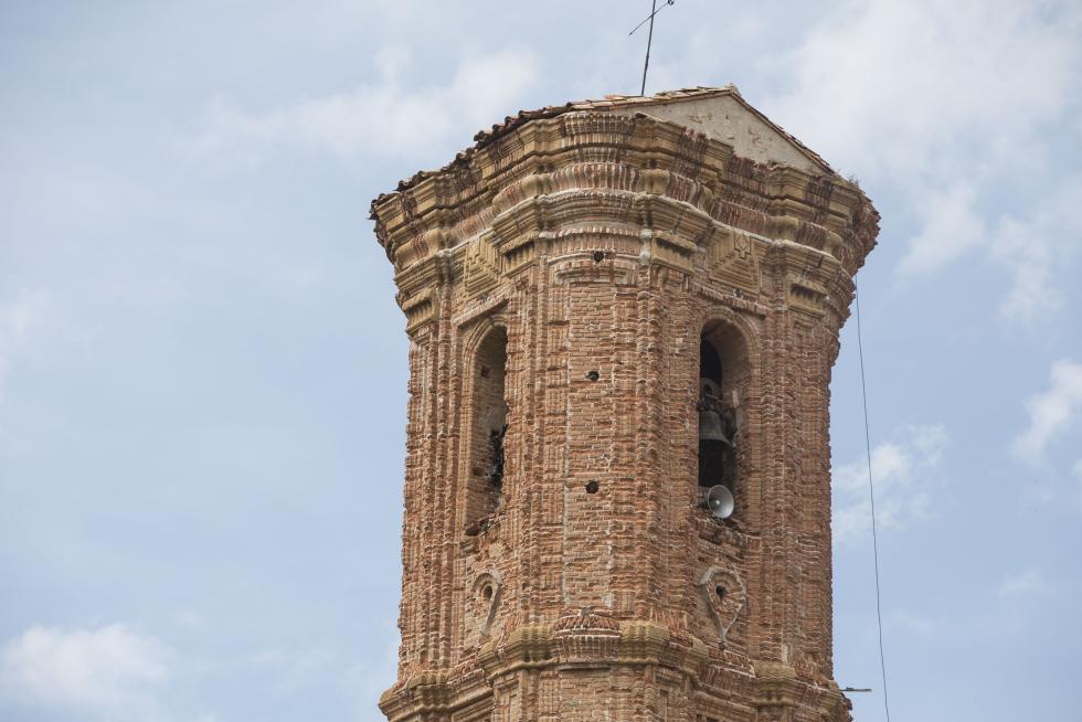 Torre de la iglesia de la Santa Cruz