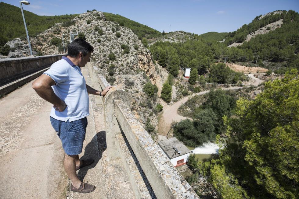 Jesús Simón en el Pantano de las Torcas