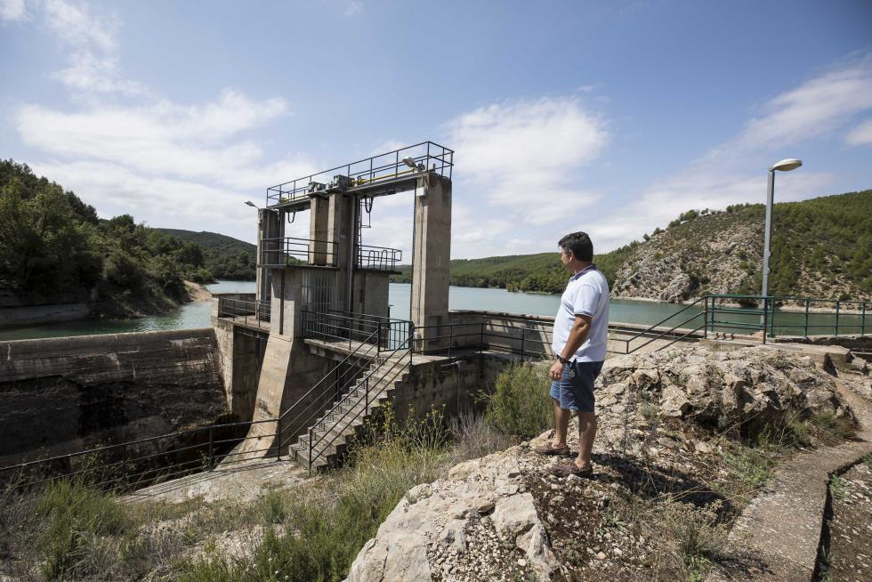 Jesús Simón en el Pantano de las Torcas