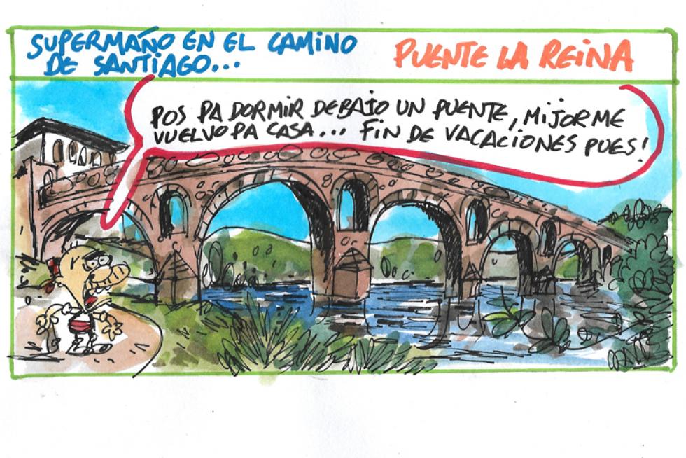Supermaño en el Camino de Santiago - 24 de agosto 2018