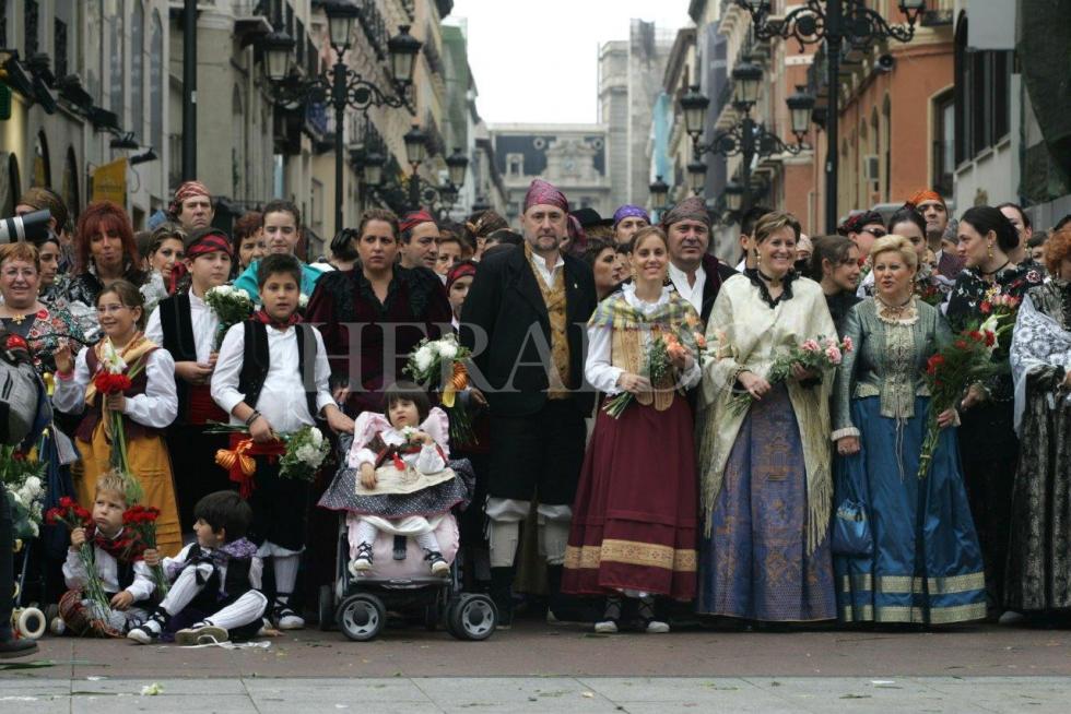 Ofrenda a la Virgen del Pilar de 2005