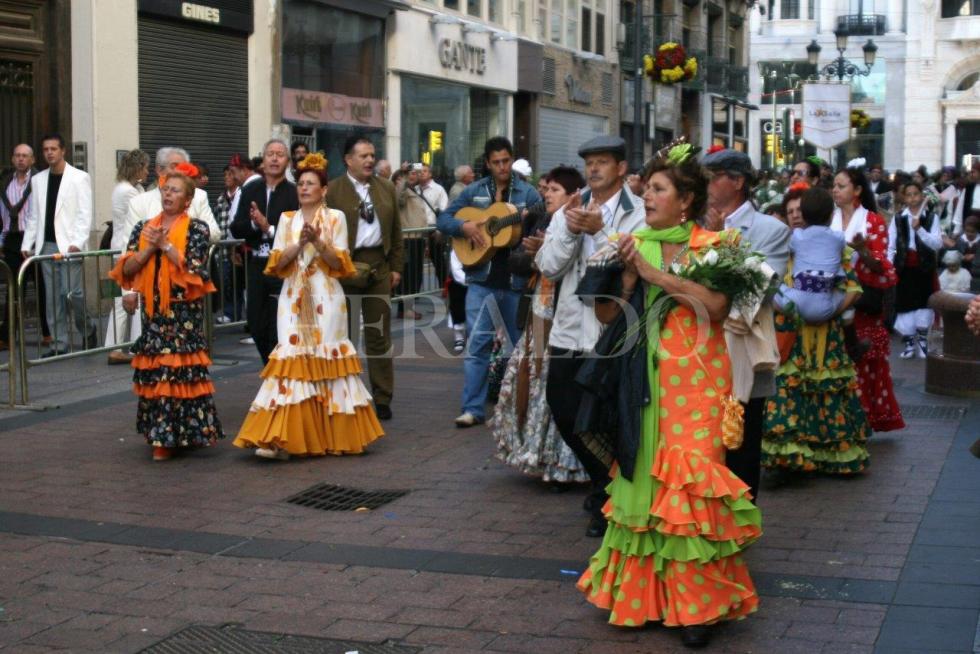 Ofrenda a la Virgen del Pilar de 2006