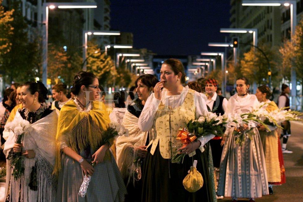 Ofrenda a la Virgen del Pilar de 2007