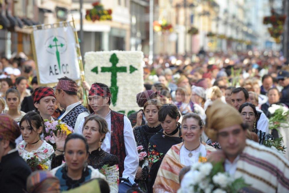 Ofrenda a la Virgen del Pilar de 2009
