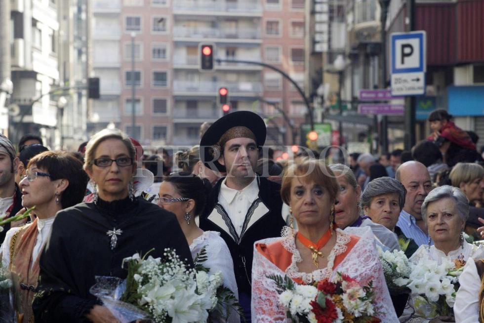 Ofrenda a la Virgen del Pilar de 2011
