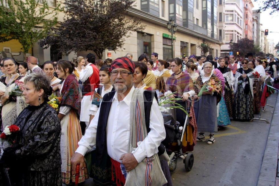 Ofrenda a la Virgen del Pilar de 2011
