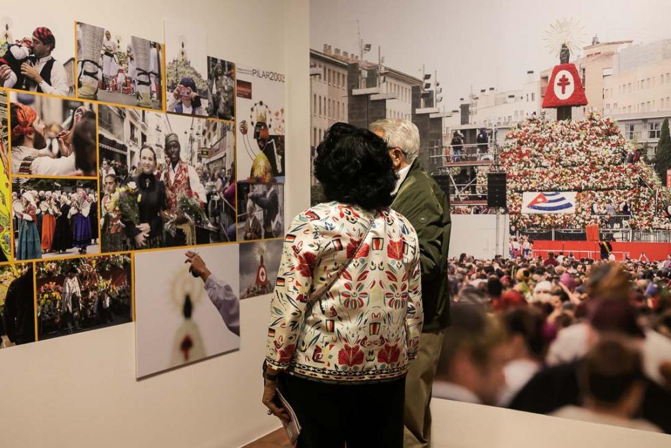 Exposición Zaragoza y las Fiestas del Pilar
