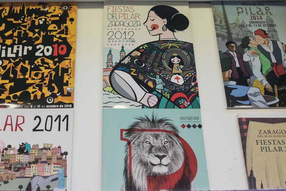 Exposición Zaragoza y las Fiestas del Pilar