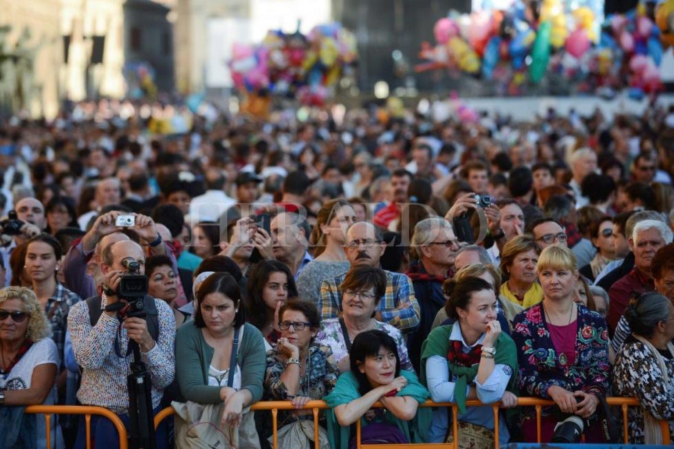 Ofrenda a la Virgen del Pilar de 2015