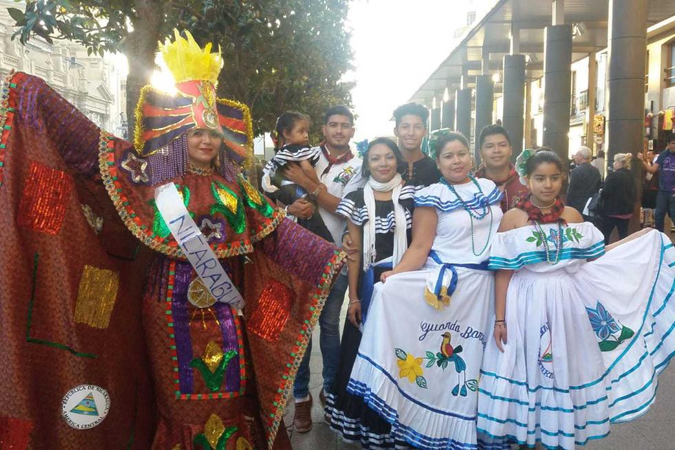 Varios integrantes de la Asociación Guardabarranco.