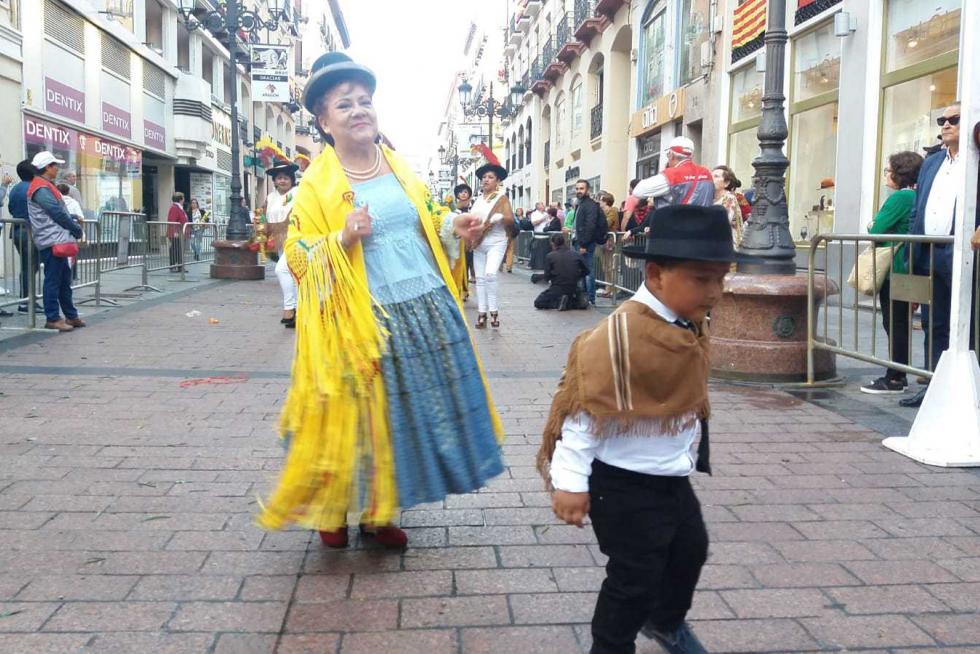 Gaby llega desde Cochabamba, Bolivia.