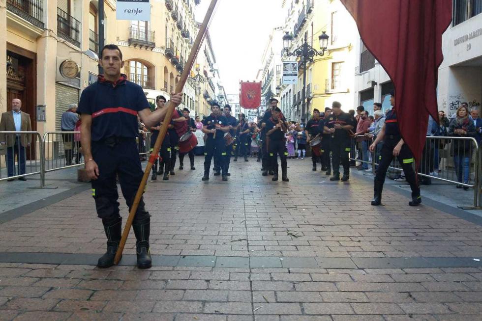 La Colla de Bomberos del Ayuntamiento de Zaragoza.