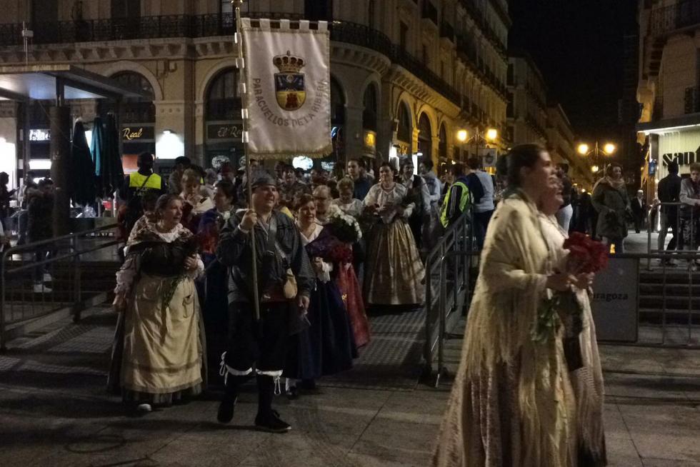 Los de Paracuellos de la Ribera han sido recibidos con aplausos