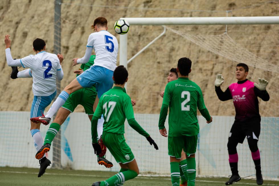 Fútbol. DH Cadete- Real Zaragoza vs. Stadium.