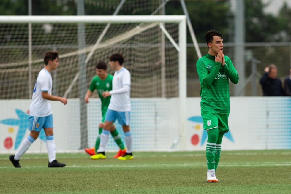 Fútbol. DH Cadete- Real Zaragoza vs. Stadium.