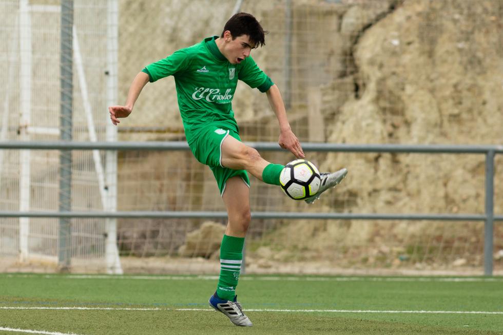 Fútbol. DH Cadete- Real Zaragoza vs. Stadium.