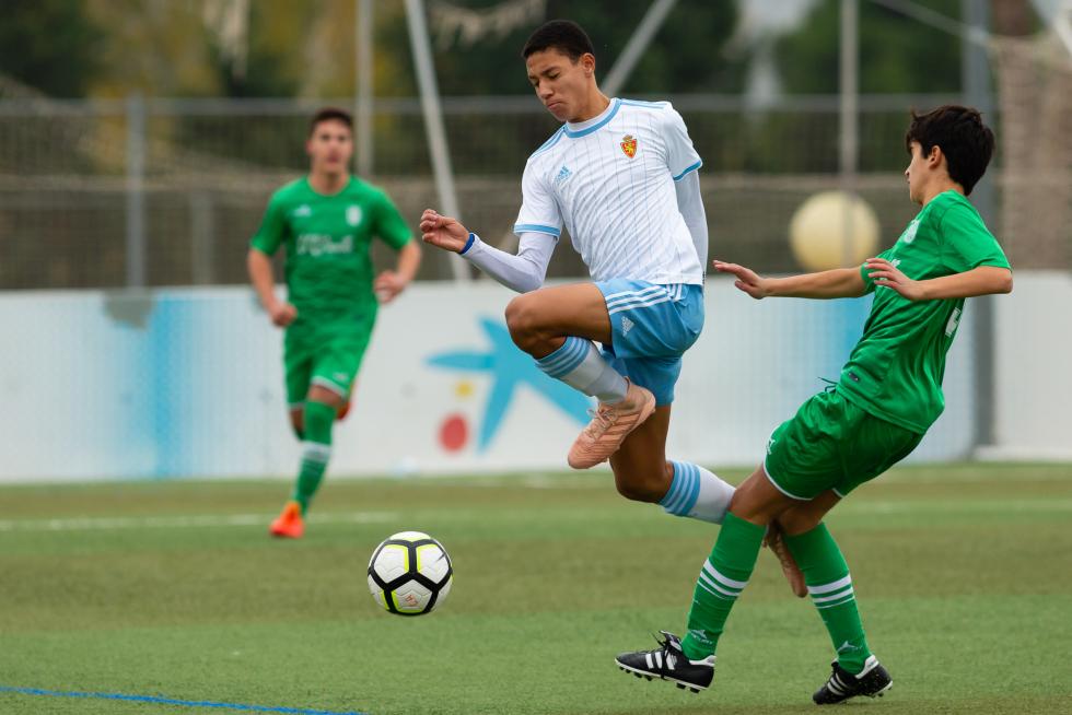 Fútbol. DH Cadete- Real Zaragoza vs. Stadium.
