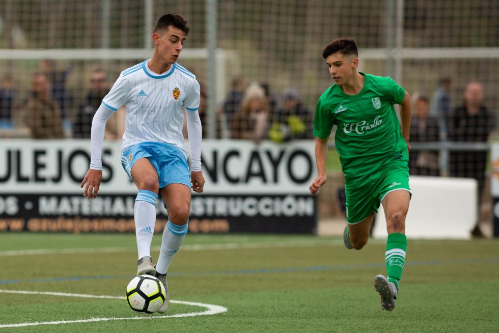 Fútbol. DH Cadete- Real Zaragoza vs. Stadium.