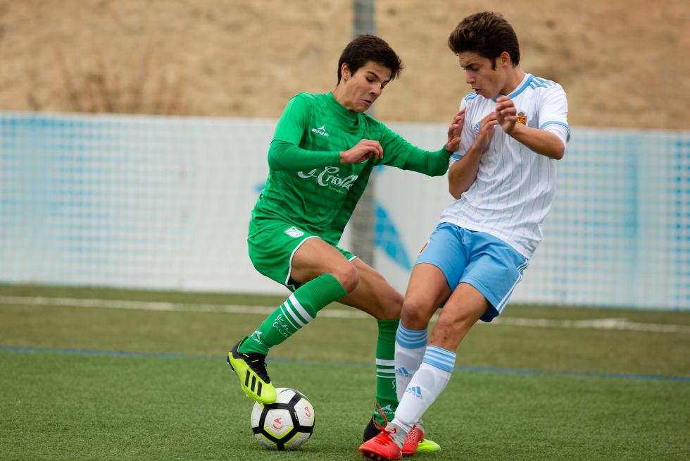 Fútbol. DH Cadete- Real Zaragoza vs. Stadium.