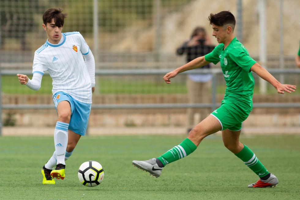 Fútbol. DH Cadete- Real Zaragoza vs. Stadium.