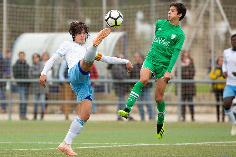 Fútbol. DH Cadete- Real Zaragoza vs. Stadium.