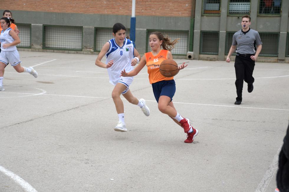 Baloncesto. Cadete Femenino- Cristo Rey vs. Marianistas.