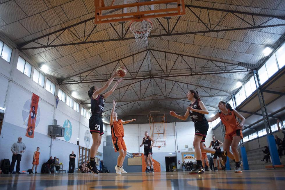 Baloncesto. Junior Femenina- Doctor Azúa vs. Caja Rural de Teruel.