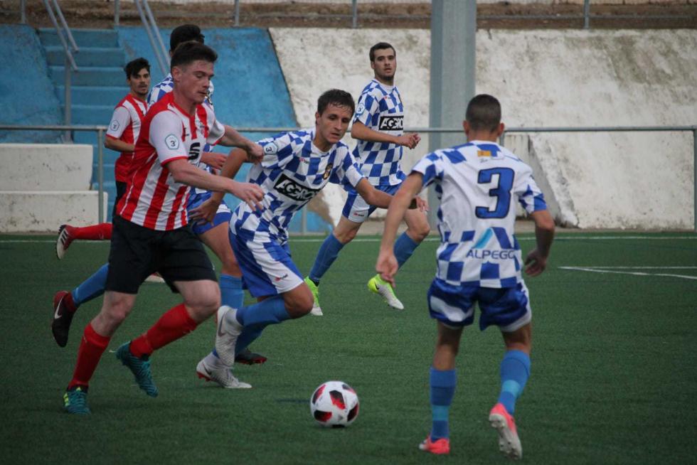Fútbol Tercera División. Tamarite vs Sabiñánigo.