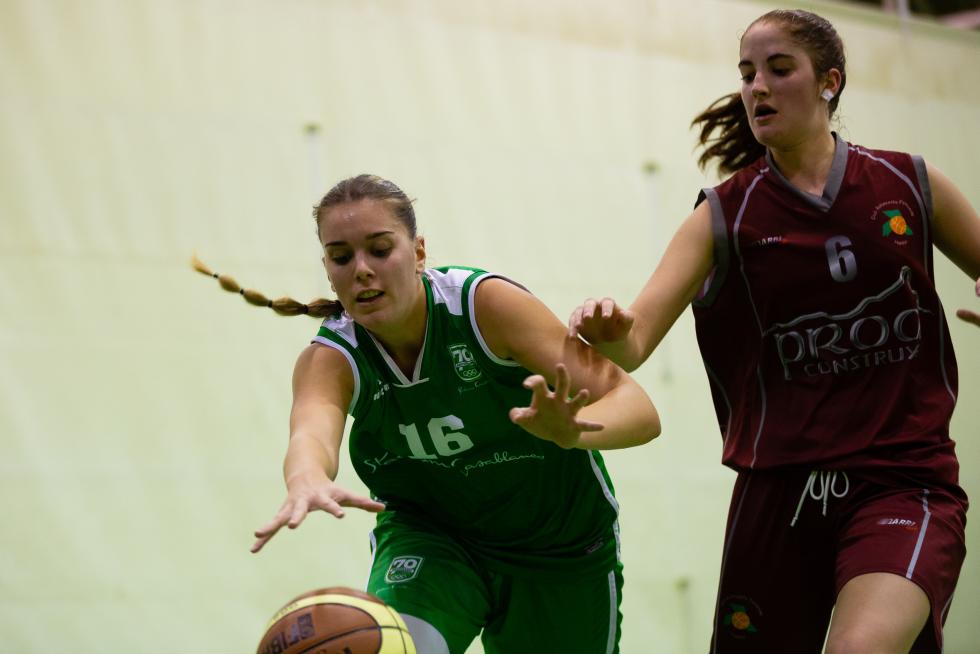Baloncesto. Partido Stadium vs Proa Huesca Primera Nacional Femenina