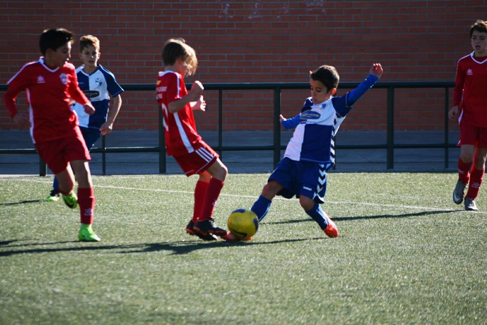 Fútbol. Benjamín Preferente- Ebro vs. San Gregorio.