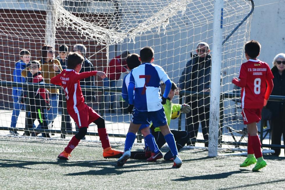 Fútbol. Benjamín Preferente- Ebro vs. San Gregorio.
