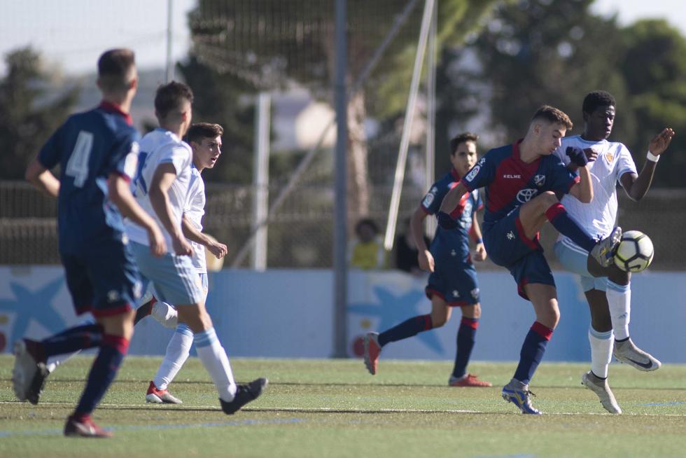 Fútbol. DH Cadete- Real Zaragoza vs. Huesca.