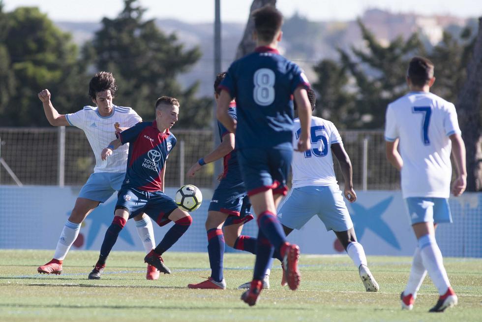 Fútbol. DH Cadete- Real Zaragoza vs. Huesca.