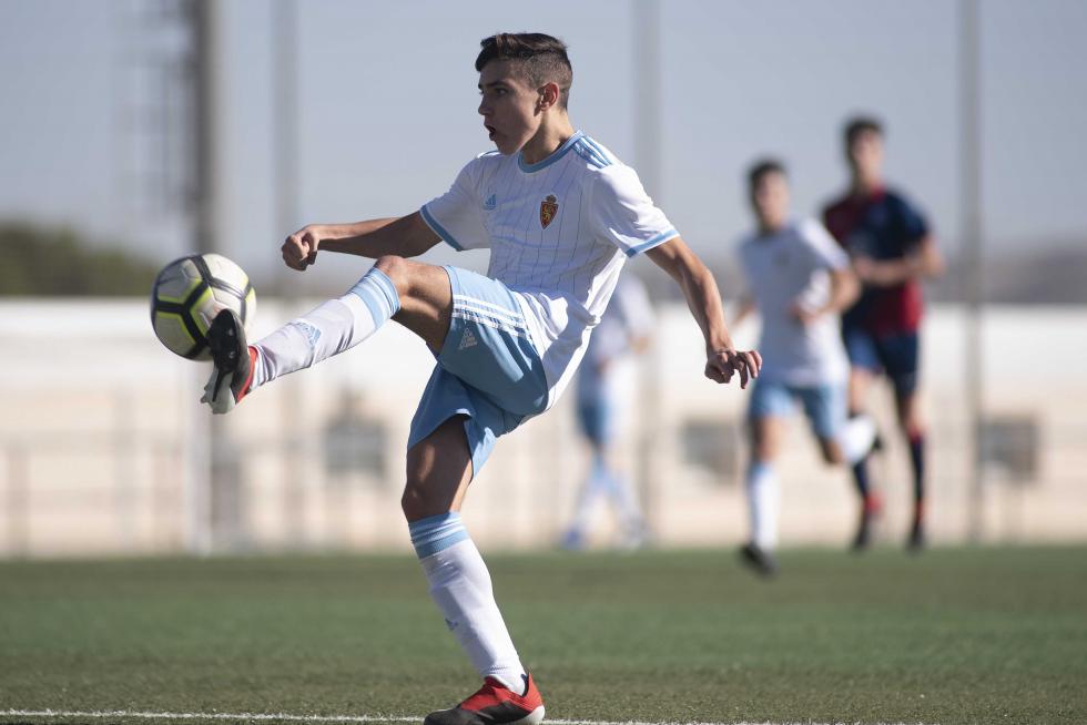 Fútbol. DH Cadete- Real Zaragoza vs. Huesca.