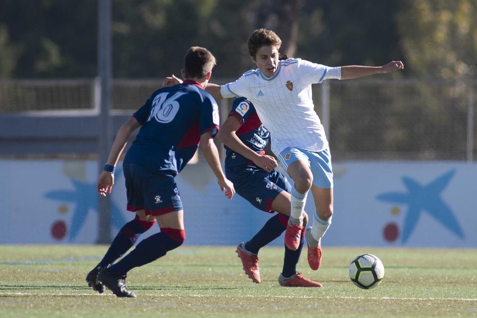 Fútbol. DH Cadete- Real Zaragoza vs. Huesca.