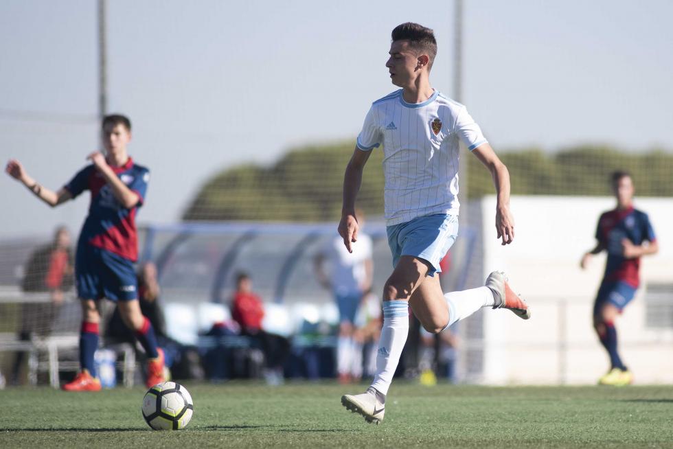 Fútbol. DH Cadete- Real Zaragoza vs. Huesca.