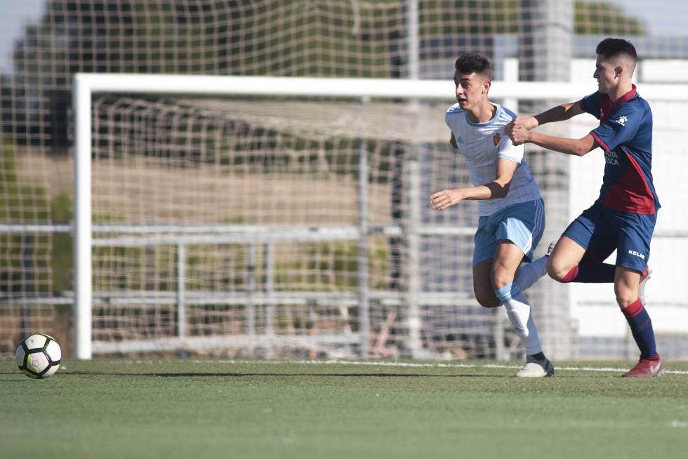 Fútbol. DH Cadete- Real Zaragoza vs. Huesca.