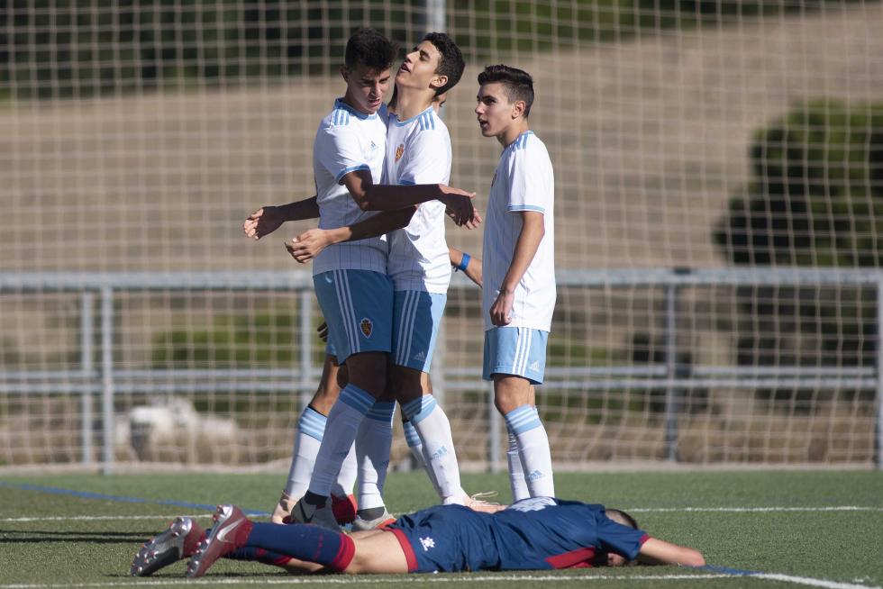 Fútbol. DH Cadete- Real Zaragoza vs. Huesca.