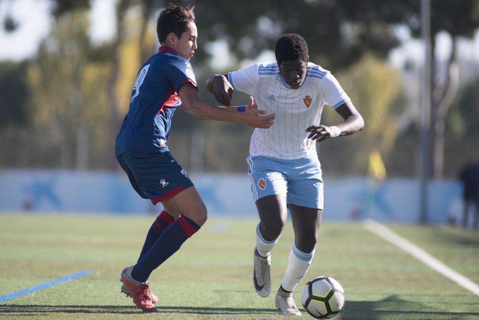 Fútbol. DH Cadete- Real Zaragoza vs. Huesca.