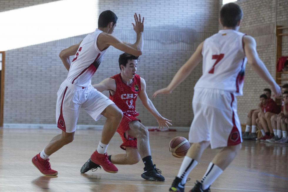 Baloncesto. Junior Masculino- Basquet Zaragoza vs. Azulejos Moncayo CBZ.