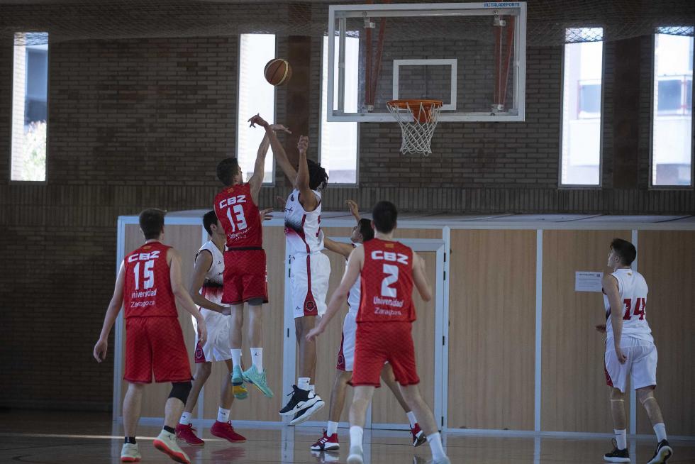 Baloncesto. Junior Masculino- Basquet Zaragoza vs. Azulejos Moncayo CBZ.
