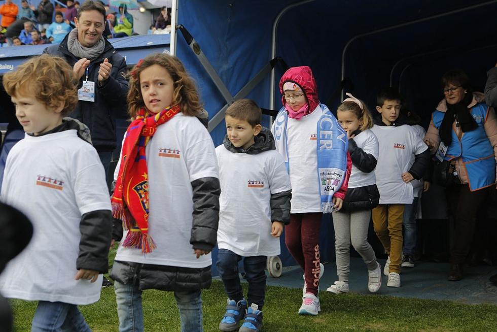 Dieciocho mil corazones latieron con Aspanoa en La Romareda
