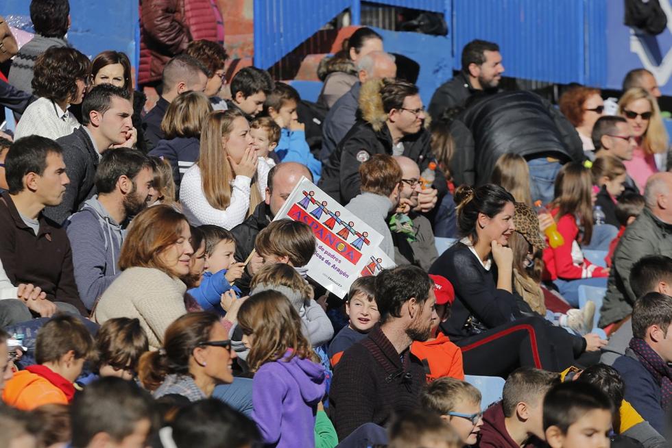 Dieciocho mil corazones latieron con Aspanoa en La Romareda