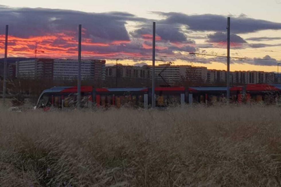 Atardecer en Valdespartera