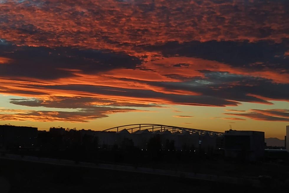 Atardecer en Zaragoza