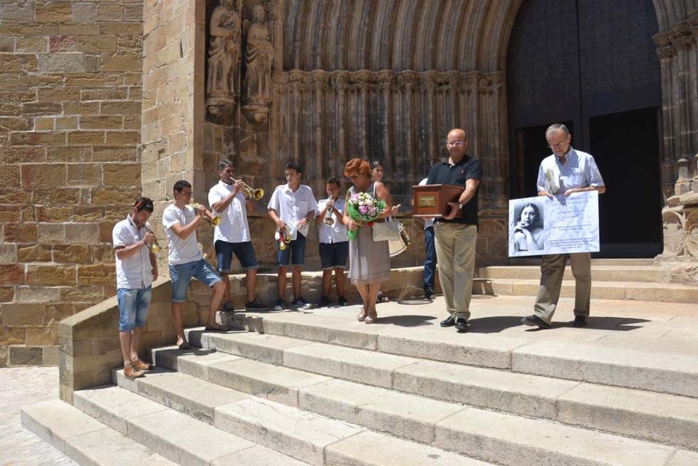 29 de julio. Los restos de la soprano Elvira Hidalgo reposan ya en su Valderrobres natal